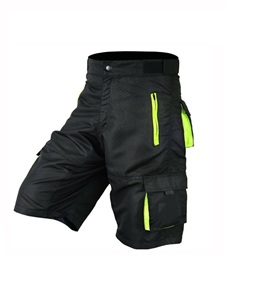 Shorts de cyclisme pour hommes d'été, séchage rapide, respirant, en spandex/polyester, vêtements de sport pour le vélo de montagne - Product Image 5