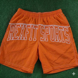 กางเกงบาสเก็ตบอลตาข่ายออกแบบเองได้ REXFIT SPORTS พิมพ์โลโก้ กางเกงกีฬาผู้ชาย ระบายอากาศได้ดี ผลิตจากโพลีเอสเตอร์ เหมาะสำหรับออกกำลังกาย - Product Image 5