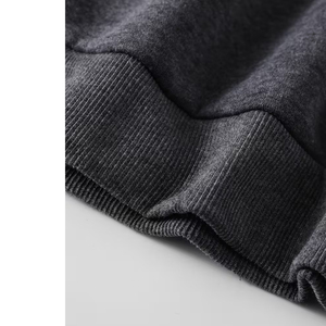 OEM Custom Men's Half <b>Zip</b> Pullover Sweatshirt Oversized Cotton Streetwear Plain <b>Top</b> Summer With OEM Service - Product Image 3