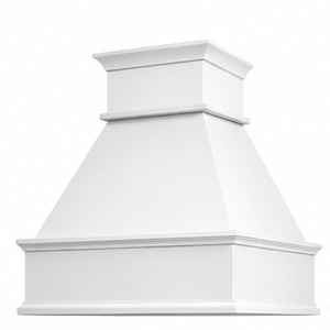 Cache-hotte décoratif haut de gamme en bois pour cuisinière et ventilation de fournaise, couvercle de hotte en bois - Product Image 1