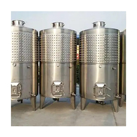 Cuve de Fermentation en Acier Inoxydable 200L Résistante à la Corrosion et Durable avec Réservoir sous Pression et Pompe pour la Production d'Alcool