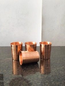 Verre à eau en cuivre style rétro, verre à eau en cuivre couleur unie, verre à eau en cuivre style vintage, verre à eau en cuivre personnalisé fabriqué en usine - Product Image 5