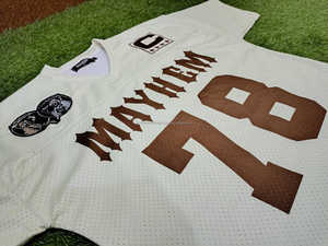 Diseño de logotipo personalizado, prendas de punto de moda, top de punto, suéter con cuello en V, camiseta de manga corta, camisetas de baloncesto de fútbol de punto - Product Image 2