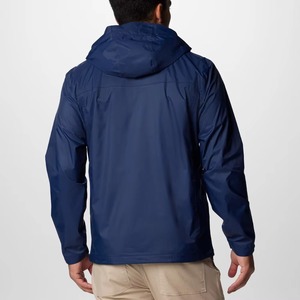 เสื้อแจ็คเก็ตผู้ชายแบบมีฮู้ด คอเต่า ผ้า softshell กันน้ำ ระบายอากาศได้ดี ปิดด้วยซิป ทรงปกติ ลายพิมพ์ สำหรับฤดูหนาว - Product Image 5