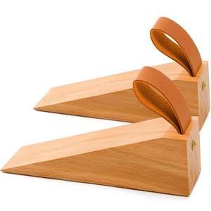 Elegante Tope de Puerta de Madera de Teca |   Topes de puerta de madera al por mayor - Product Image 6