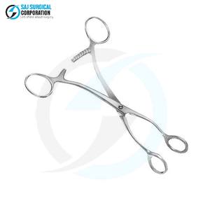 Pinzas Ovárias Manuales Doyen, Instrumento Quirúrgico Reutilizable de Acero Inoxidable, Certificado CE para Ginecología y Práctica Clínica - Product Image 3