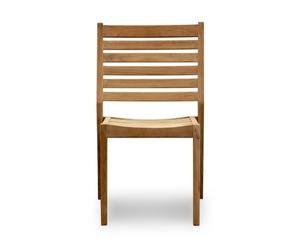 <b>Outdoor</b> Modern Teak Garden <b>Chairs</b> Stackable Set Solid Teak <b>Wood</b> Durable for Living Room hotel & villa and store - Product Image 2