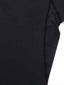 Camiseta de Compresión para Hombre, Corte Ajustado, Manga Corta, Diseño Sólido, Transpirable, para Correr, Gimnasio, Entrenamiento, Personalización Disponible - Product Image 3