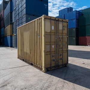 Contenedor de Acero de 20 pies de Segunda Mano y Contenedores Marítimos Usados en Venta en el Puerto de Guangzhou a Buen Precio - Product Image 1