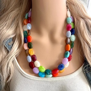 Collier élégant en résine classique en forme de coquillage, bijoux ronds de haute qualité, élégants et à la mode, unisexe, décontracté - Product Image 3