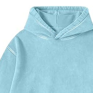 Sudadera con Capucha Unisex de Color Sólido, Estilo Casual Hip Hop, Sudadera con Capucha para Hombre y Mujer, 100% Algodón Ecológico - Product Image 4