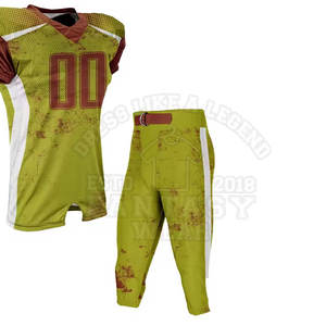 Nuevo Uniforme de Fútbol Americano Personalizado de Primera Calidad, Ropa Deportiva, Uniforme de Fútbol Americano en Oferta - Product Image 3