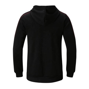 Ensemble de survêtement d'hiver personnalisé pour homme, coupe classique, sweat à capuche uni, logo imprimé, grande taille, unisexe, 100 % coton, pour le jogging - Product Image 3