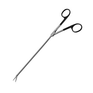 Ciseaux de dissection Metzenbaum VATS 28,8 cm, lames droites, tige de 5 mm, poignée noire à anneaux, acier inoxydable, manuel, chirurgie générale - Product Image 6