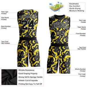 Uniforme de basket-ball haute performance, maillot et short personnalisés pour équipe, fabricant et grossiste de vêtements de sport - Product Image 2