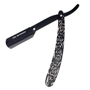 Cuchillas Reemplazables, Herramienta de Afeitado Profesional para Barberos y Cuidado Personal, Navaja de Afeitar, Maquinilla de Afeitar Manual Plegable - Product Image 1