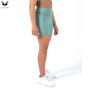 Pantalones Cortos de Ciclismo para Mujer OEM, Sin Costuras, de Secado Rápido, Alta Elasticidad, para Ciclismo y Running, Pantalones Cortos de Compresión para Dama - Product Image 3