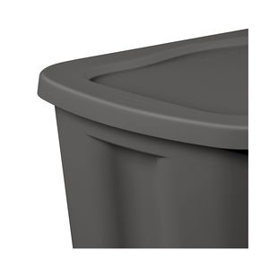 Contenitore in plastica da 18 galloni da 8 pacchi con coperchio a scatto grande contenitore resistente Set da 8 pezzi - Product Image 6