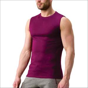 Débardeur de sport vintage décontracté pour homme, respirant, en polyester/coton, personnalisé, OEM, vente en gros, imprimé, pour la course à pied - Product Image 1