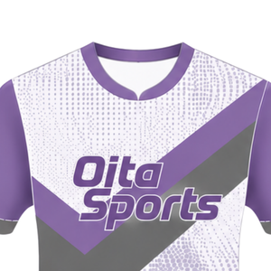 Purple <b>White</b> Grey <b>Short</b> <b>Sleeve</b> Rugby Jersey Crew Neck Graphic Athletic Performance Team Sportswear Training Match Rugby <b>Shirt</b> - Product Image 3