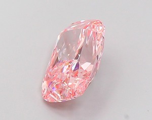 Diamant rose vif fantaisie modifié en forme de coussin de 2,72 carats, cultivé en laboratoire par CVD, clarté VVS2, taille excellente, pierre précieuse non montée pour la création de bijoux - Product Image 2
