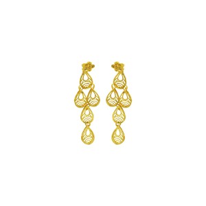 Juego de Collares Largos de Novia al Estilo Dubái en Oro de 14K, 18K y 24K, Diseño Tradicional, Joyería de Moda Turca, Venta al Por Mayor - Product Image 6