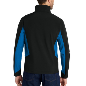 Veste de randonnée imperméable Rahsal Industries en gros, logo personnalisé DIY, softshell à capuche unisexe, coupe-vent d'hiver pour hommes - Product Image 2
