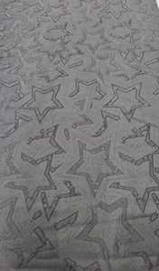 ABAYA Tissu Satin Ultra Doux 100% Polyester JACQUARD NOIR Fabriqué Spécial avec Fil Métallique Respirant Vêtements Filles Musulmanes - Product Image 2