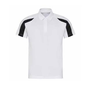 Camiseta polo de golf para hombre, diseño personalizado con cuello y ribetes laterales, logotipo propio, venta al por mayor, estilo adicional en blanco, alta calidad, gran oferta - Product Image 3