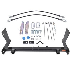 Soporte Estándar para Barra de Remolque con Placa Base para Jeep Wrangler JL JLU 18-23, Portaequipajes y Soporte - Product Image 4