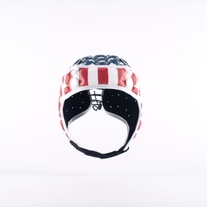 Casque de rugby respirant, rembourré et réglable pour joueurs adultes avec protection antichoc - Product Image 6