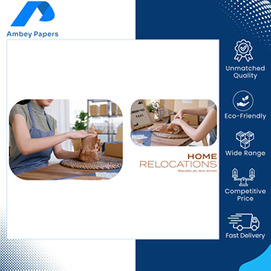 Papel Kraft de Pulpa de Madera Personalizable, de Alta Calidad, Reciclable, Resistente a Impactos y a Productos Químicos, 70-150 GSM para - Product Image 3