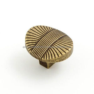 Modern Round Brass Knobs Sleek Cabinet Drawer <b>Pull</b> Handles Contemporary Furniture Hardware Accessories Elegant Minimal Design - Product Image 4