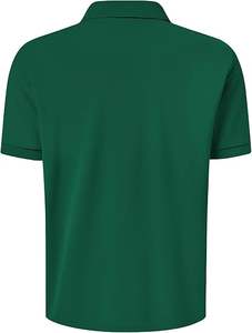 Polo pour hommes, haut décontracté à manches courtes, en coton doux, respirant, tenue d'été, tenue de bureau quotidienne, matière confortable pour le travail - Product Image 2