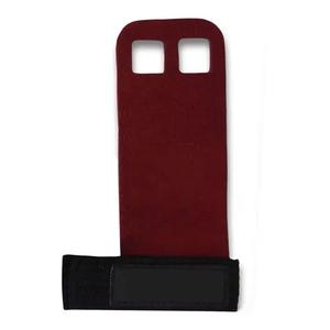 Poignées de gymnastique personnalisées avec logo et couleur pour soulevés de terre lourds, protection des paumes en cuir de vachette, sans craie, bandages de musculation - Product Image 2