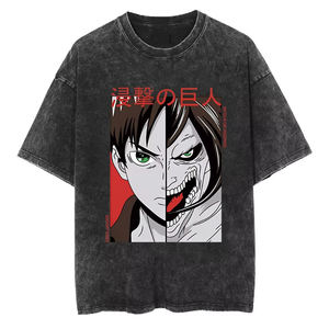 Camisetas de hombre con lavado ácido, tela suave, estilo retro urbano para un look casual moderno. - Product Image 6