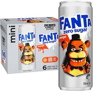 Fanta Orange <b>Soft</b> <b>Drink</b> 12x250ml Can Pack of 12 Refreshing Citrus Soda Beverage Bulk Purchase Party Use Grocery Wholesale Online - Product Image 4