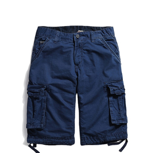 Pantalones Cortos Cargo Personalizados para Hombre, 100% Algodón, Estilo Bermuda, Cintura Media, Cierre de Botones, Estilo Casual, Color Sólido, Bolsillos, Transpirables - Product Image 6