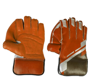 Gants de gardien de cricket en PU de haute qualité pour une utilisation en extérieur, tailles personnalisables, conception pour droitier pour des performances optimales - Product Image 1
