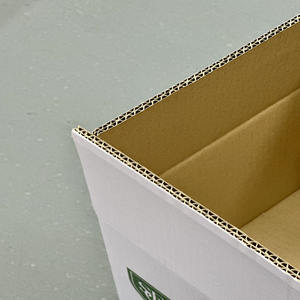 Boîte d'emballage pour fruits en carton ondulé imprimée sur mesure pour le marché américain, carton d'expédition robuste pour produits frais, recyclable, fourniture OEM - Product Image 2