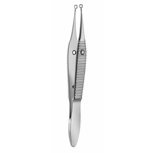 Pinzas Capsulares Verhoeff de Acero Inoxidable, Instrumento Quirúrgico Oftálmico de Precisión, Pinzas de Capsulorrexis Reutilizables - Product Image 2