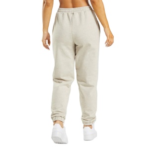 Men's <b>Light</b> Gray Elastic Waist Sweatpants With Side Pockets Casual Jogger Pants Autumn Midweight Knitted Cotton Pants - Product Image 2