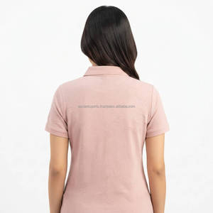 Women's High Quality <b>Polo</b> <b>T</b> <b>Shirt</b> Cotton Blend Casual Golf Uniform <b>Shirt</b> OEM ODM Wholesale Supplier Manufacturer - Product Image 2