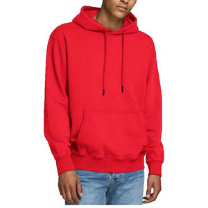 Sudadera con Capucha para Hombre, Sudadera con Capucha de Algodón Mezclado, Color Sólido, con Cordón Ajustable - Product Image 2