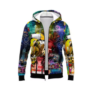 Custom Men's Vintage Baggy Fit Jogger Sweatpants Hoodie Suit Acid Washed Color Fitness Embroidery Patches Winter Digital - Product Image 6