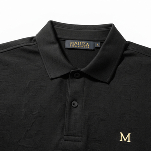 Chemise à manches longues pour homme avec logo personnalisable, motif floral, respirante, coton piqué de haute qualité, prix de gros avantageux - Product Image 5