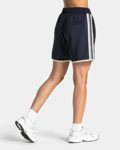 Shorts Personalizados para Mujer con Rayas Laterales, Forro en Contraste, Cintura Elástica con Bolsillos, Tela Suave y Transpirable, Talla Grande Premium - Product Image 2