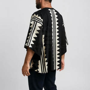 Veste Kimono Japonaise Premium pour Homme Hiver en Coton Lavé avec Coutures Renforcées Service OEM Légère et Durable - Product Image 4