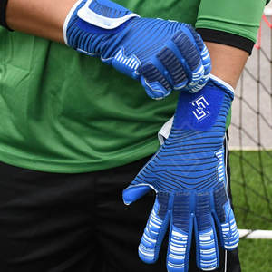 Guantes de Portero de Alta Calidad para Entrenamiento, Antideslizantes, con Cierre de Velcro, Palma de Látex Ligera para un Agarre Consistente, Uso Protector - Product Image 6