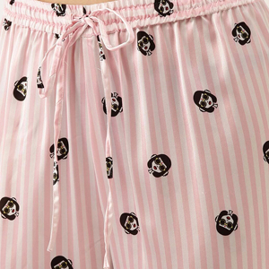 Mejor Oferta, Ropa de Dormir Cómoda y Transpirable al por Mayor, Servicio OEM de Talla Personalizada, MOQ Bajo, Precio Económico, Ropa de Dormir de Terciopelo para Mujer, 100% Algodón en la Parte Delantera - Product Image 5